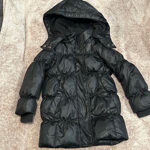 Black puffy jacket